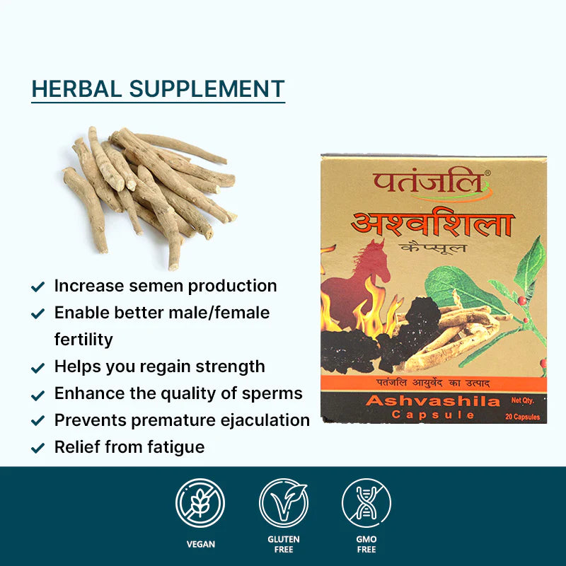Patanjali Ashvashila Capsules - Totally Indian