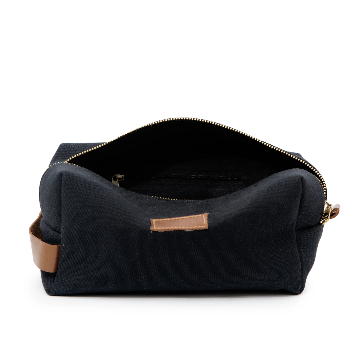 Ayuda Homes - Canvas Box Organizer Pouch - Black - Totally Indian