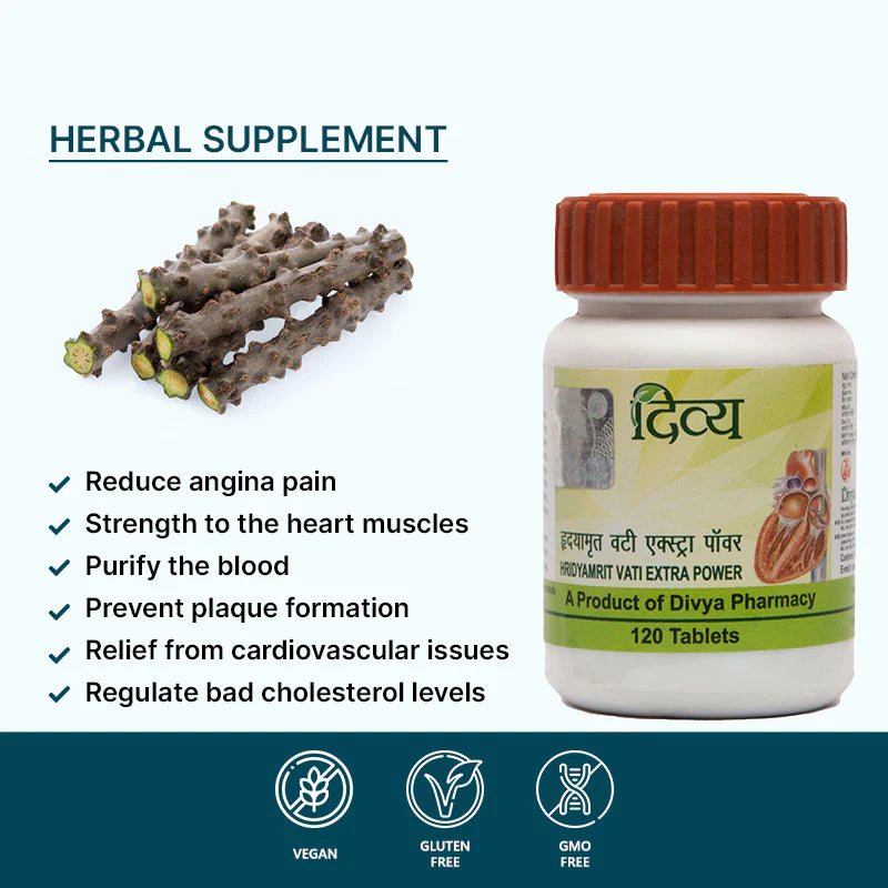 Patanjali Hridyamrit Vati Extra Power - Totally Indian