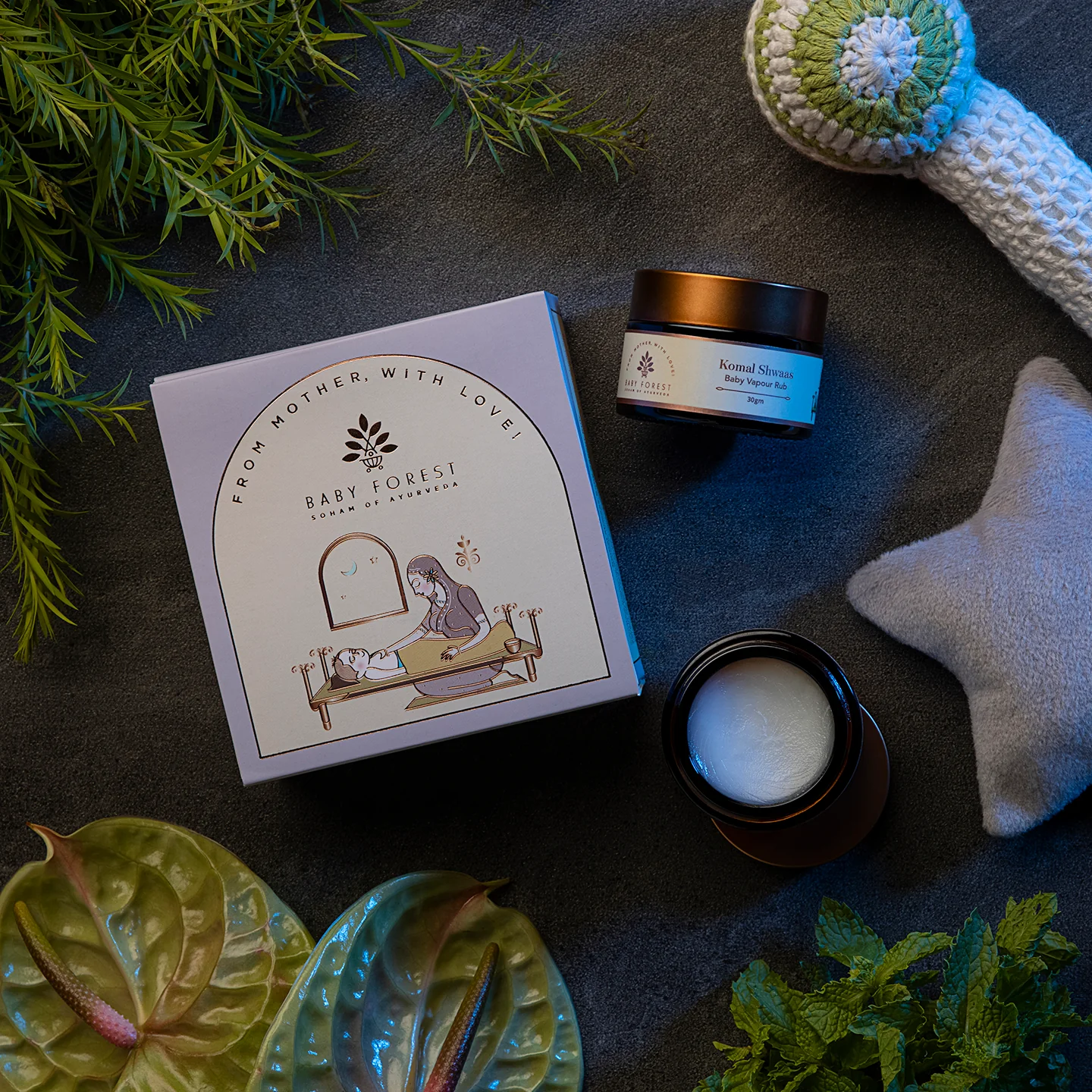 Baby Forest Komal Shwaas Baby Vapour Rub - Totally Indian
