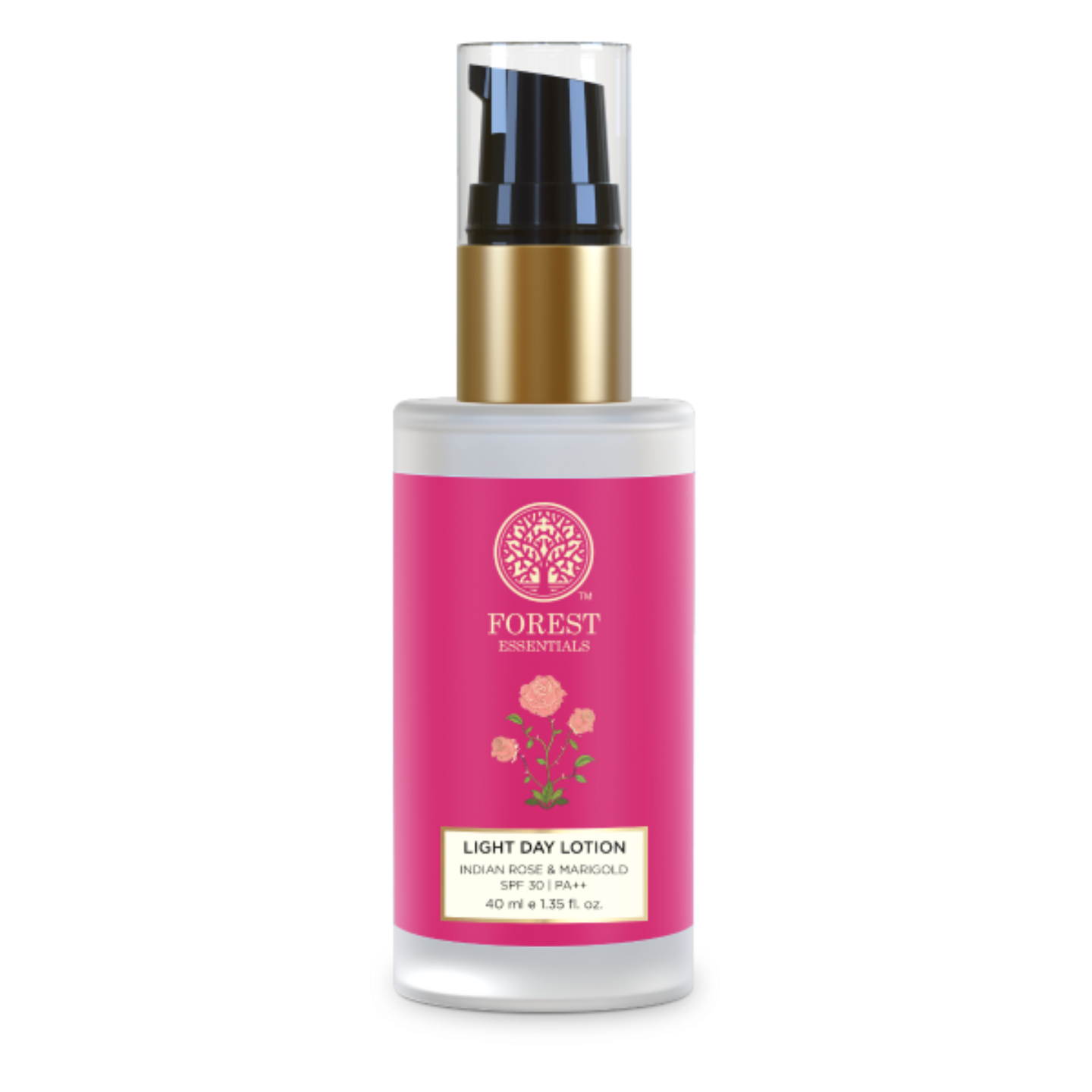 Forest Essentials Light Day Lotion Indian Rose & Marigold With SPF 30 | PA++ - Totally Indian