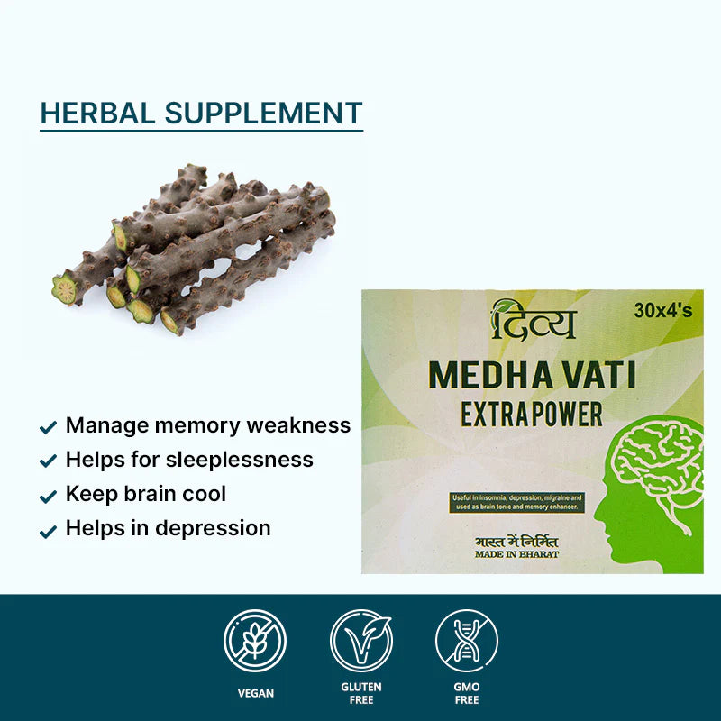 Patanjali Medha Vati Extra Power - Totally Indian