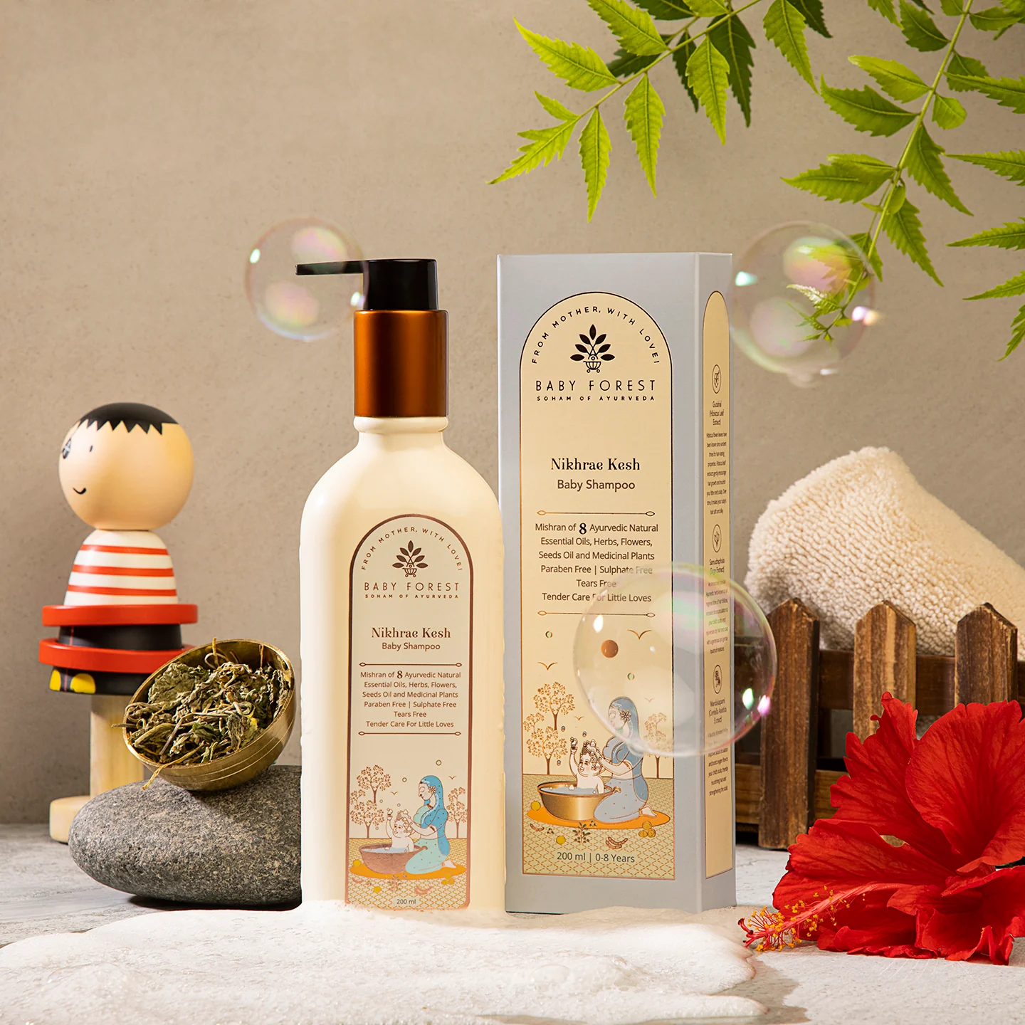 Baby Forest Nikhrae Kesh Baby Shampoo - Totally Indian