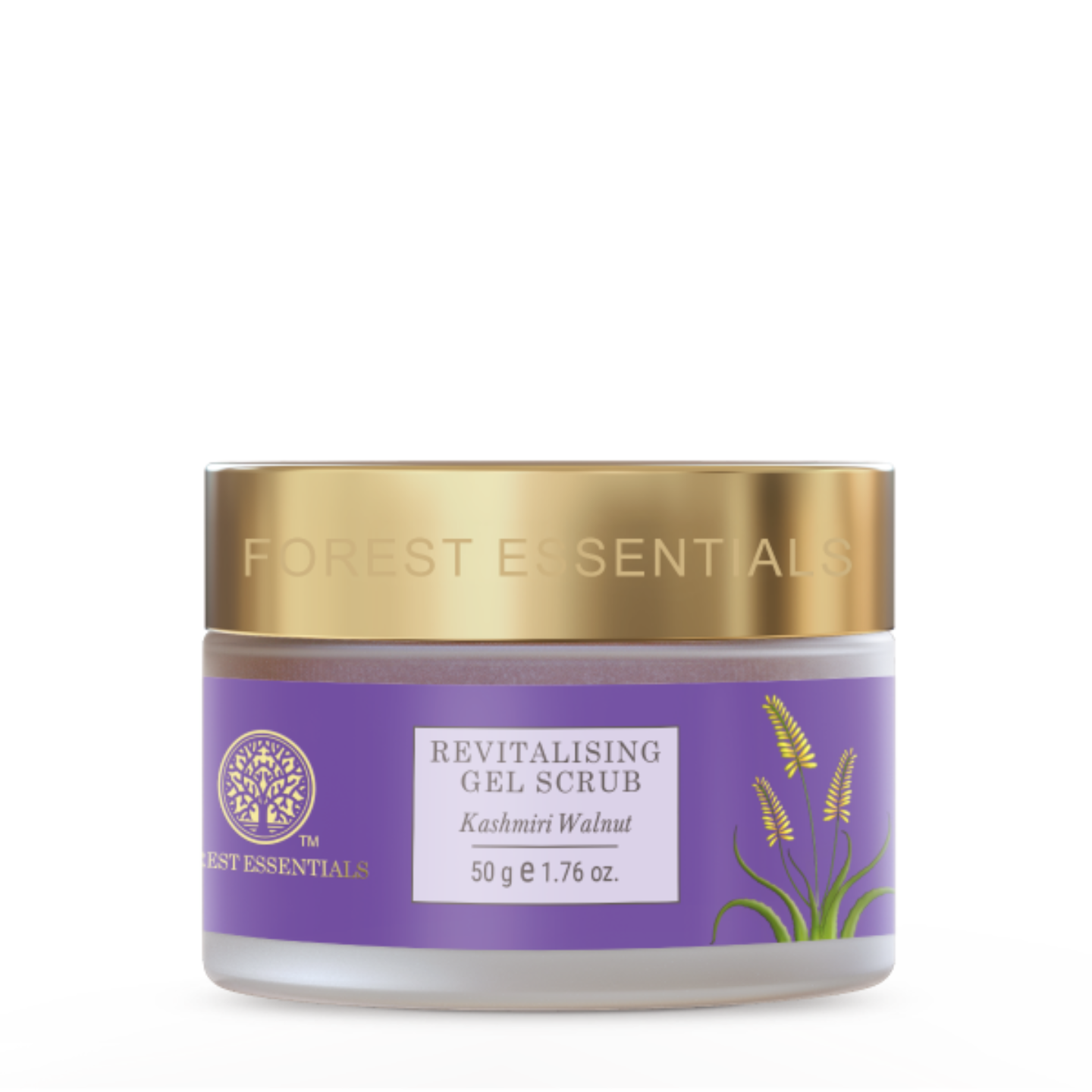 Forest Essentials Revitalising Kashmiri Walnut Gel Scrub - Totally Indian