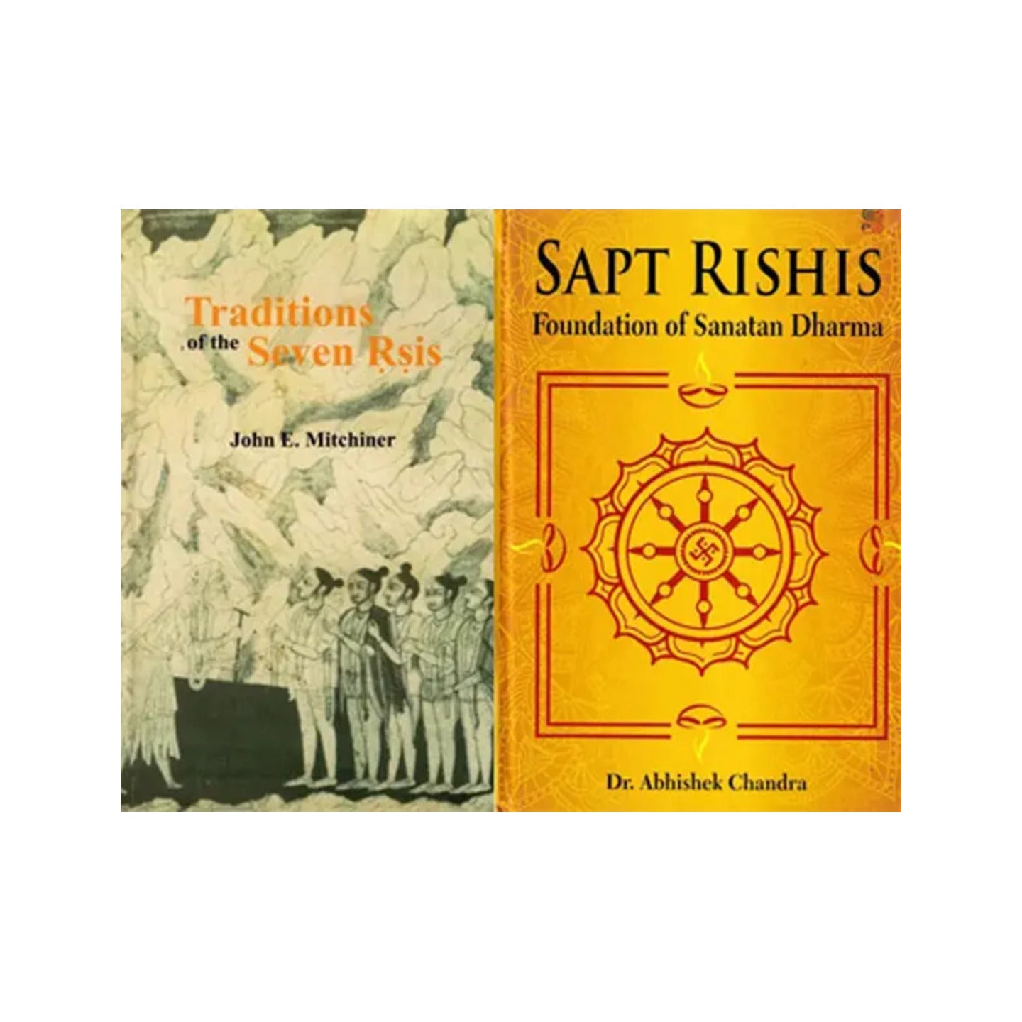 Saptarishis: The Seven Seers (Rishis)- Set Of 2 Books - Totally Indian