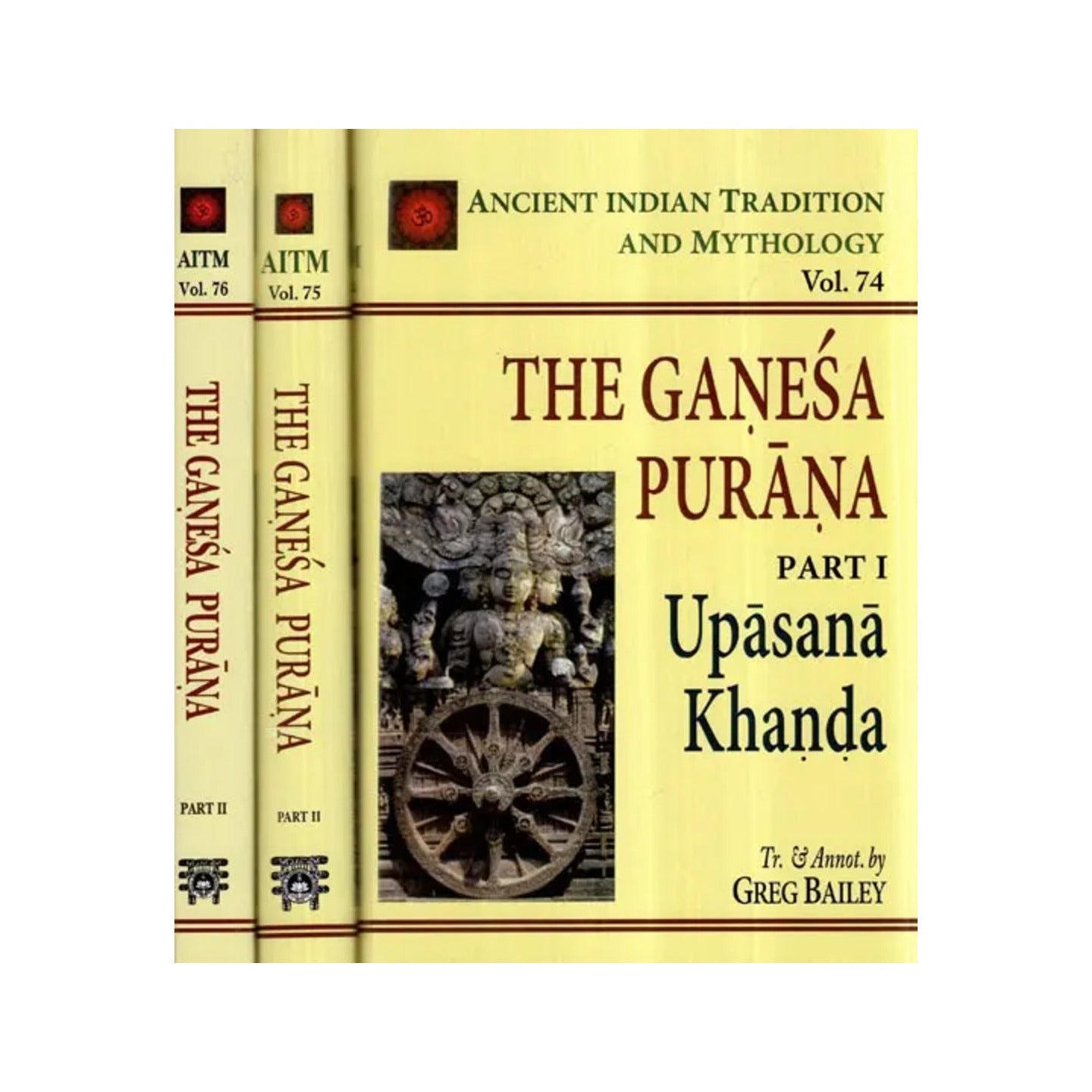 The Complete Ganesa Purana: (Set Of 3 Volumes) - Totally Indian