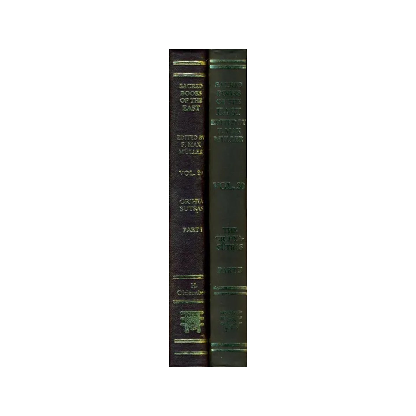 The Grihya Sutras: Rules Of Vedic Domestic Ceremonies (Set Of Two Volumes) - Totally Indian