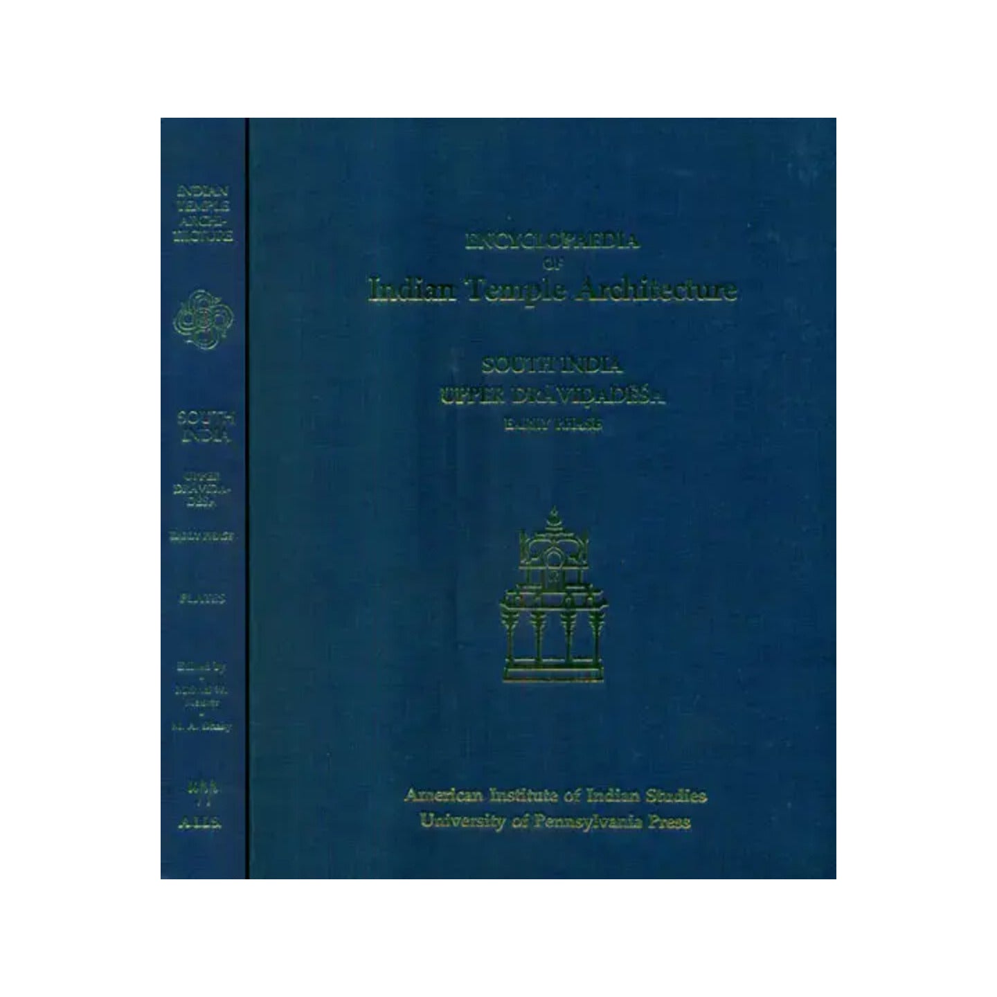 South India Lower Dravidadesa - Encyclopaedia Of Indian Temple Architecture (Set Of 2 Books)- An Old And Rare Books - Totally Indian