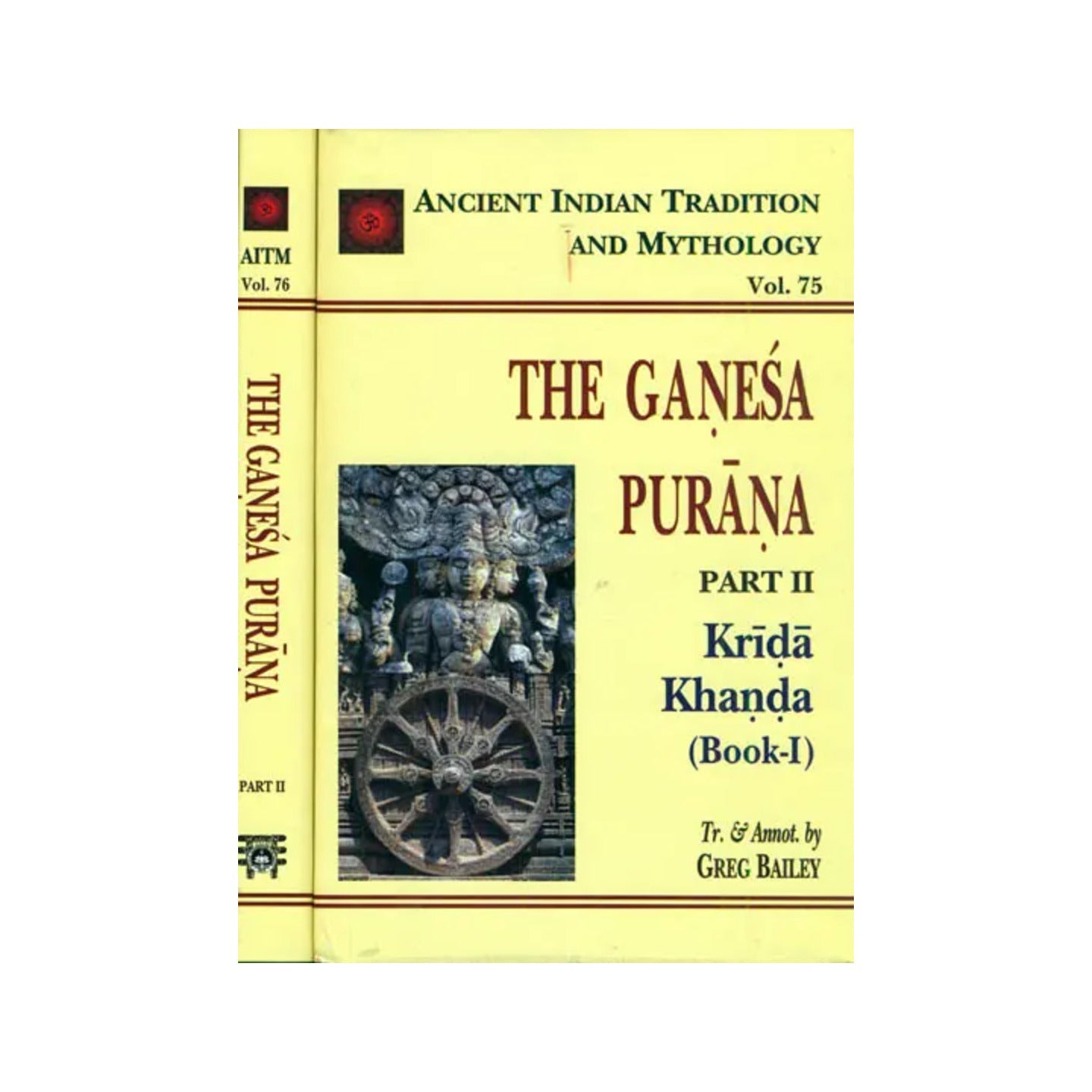 The Ganesa Purana - Krida Khanda (Set Of 2 Books) - Totally Indian