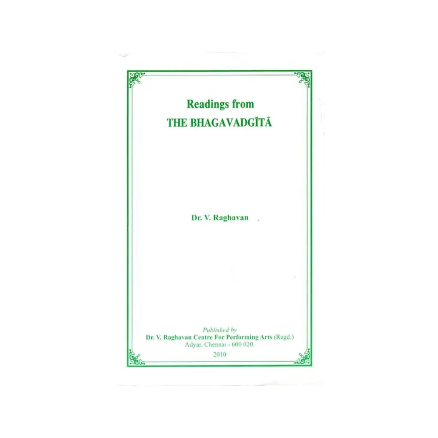 Reading From The Bhagavad Gita - Totally Indian