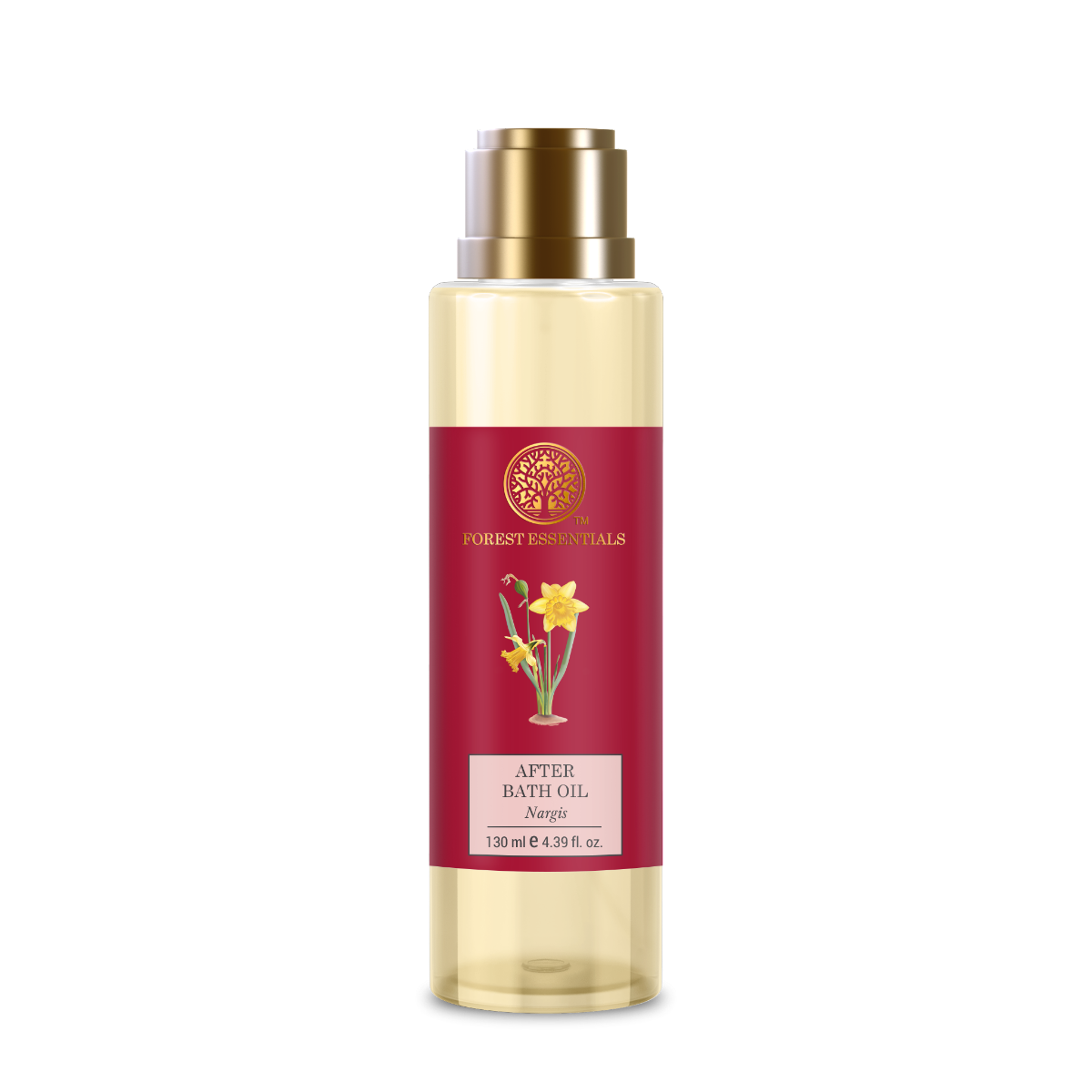 Forest Essentials After Bath Oil Nargis | After Shower on Wet Skin | Keeps Skin Hydrated | For Lightly Scented & Soft Skin | For Daily Use | Indian product Online Shopping Store