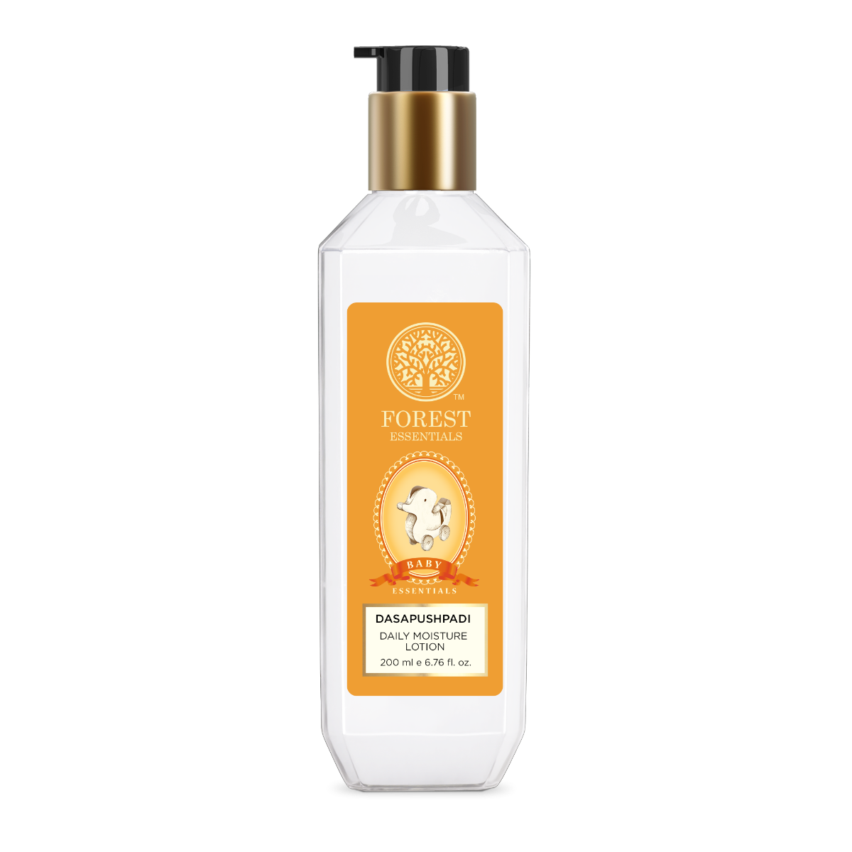 Forest Essentials Dasapushpadi Daily Moisture Lotion Specially for Babies | Traditional Formula | Safe, Natural & Gentle Moisturiser for Baby's Delicate Skin | Indian product Online Shopping Store
