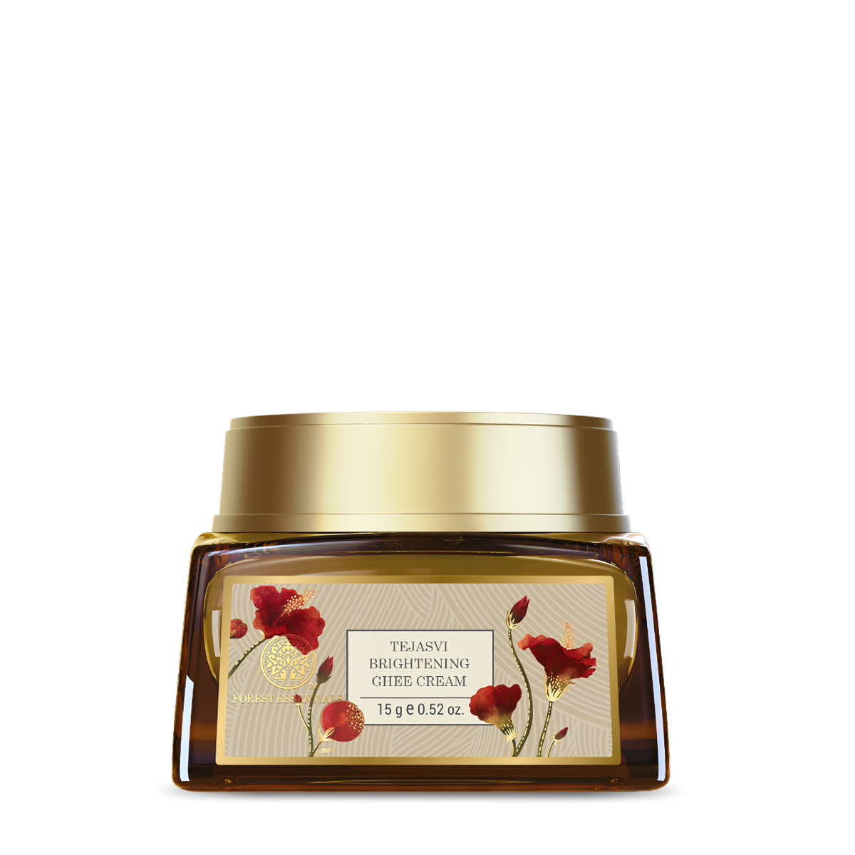 Forest Essentials Deeply Nourishing Tejasvi Brightening Ghee Cream | Ayurvedic Massage Cream with Pure Ghee | Improves Texture, Radiance & Firmness | For All Skin Types | Indian product Online Shopping Store
