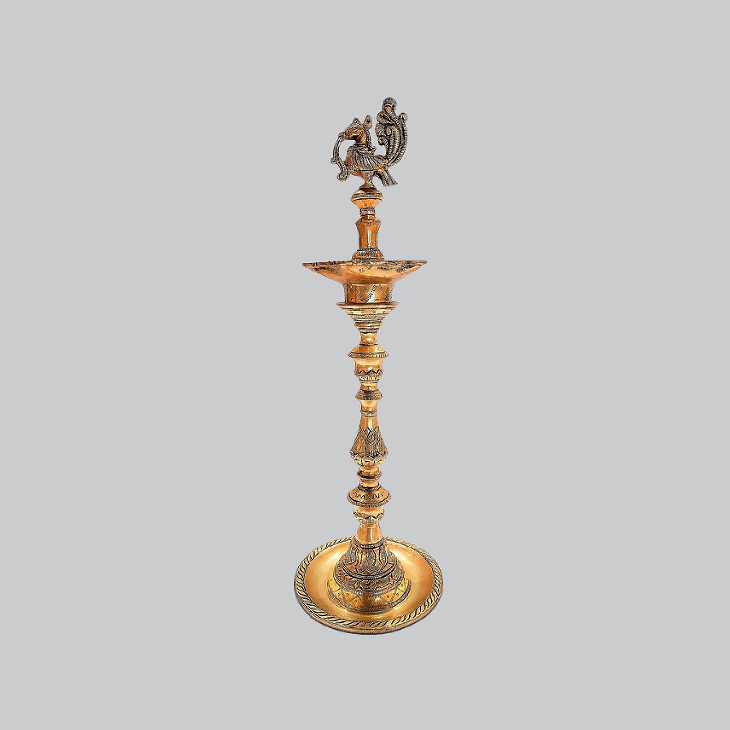 Brass Annam Deepak 15 in_1 | Indian product Online Shopping Store