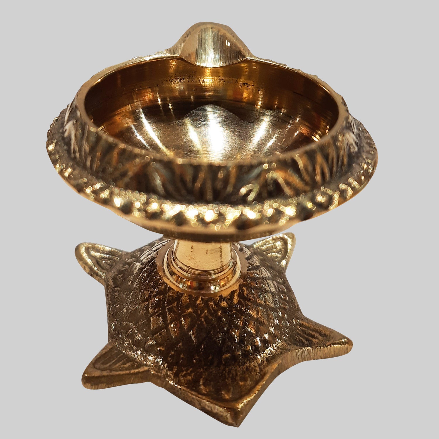 Brass Deepak on Tortoise_4 | Indian product Online Shopping Store