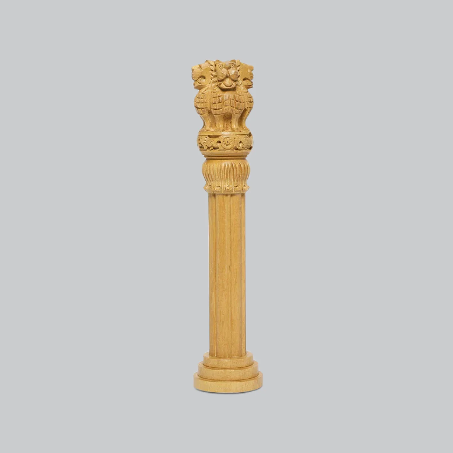 Kadam Wood Ashoka Pillar_1 | Indian product Online Shopping Store