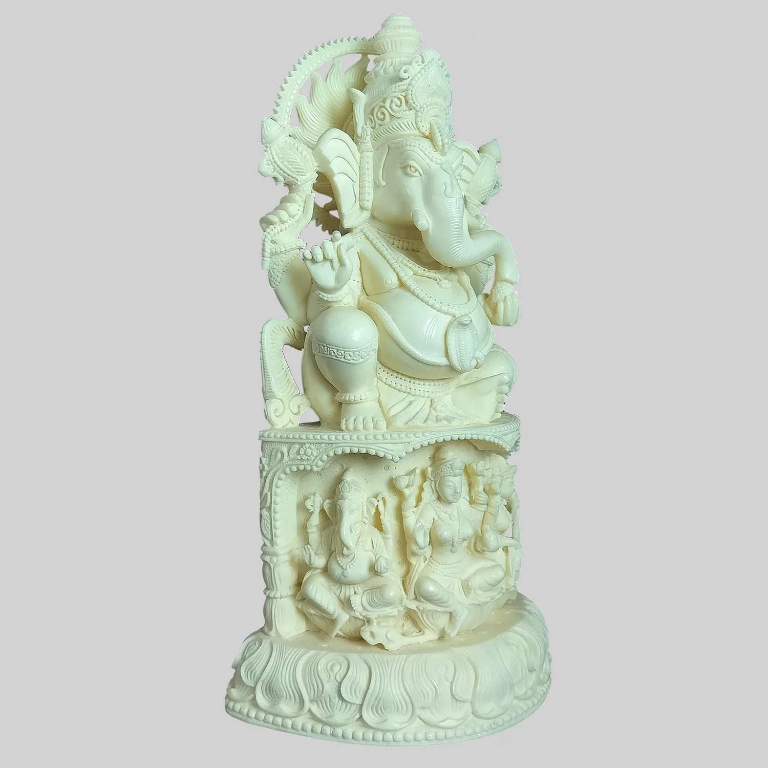 Marble Dust Ganesha 12 in_2 | Indian product Online Shopping Store