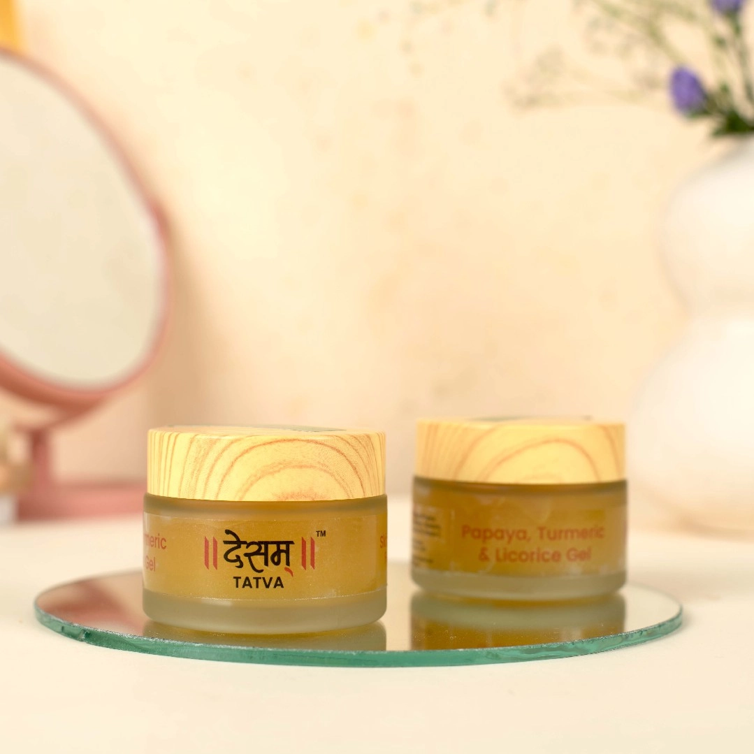 Desam Organics Papaya, Turmeric & Licorice Face & Body Gel 