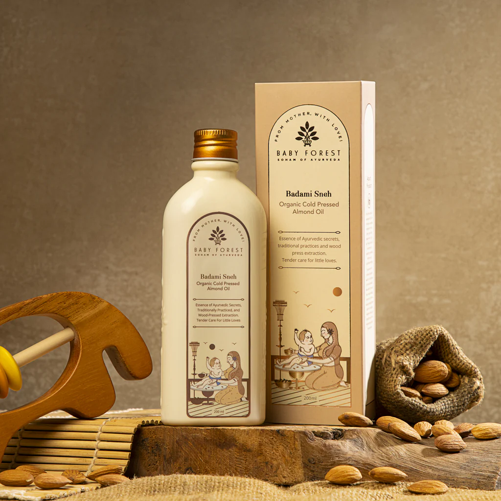 Baby Forest Badami Sneh- Organic Cold Pressed Almond Oil