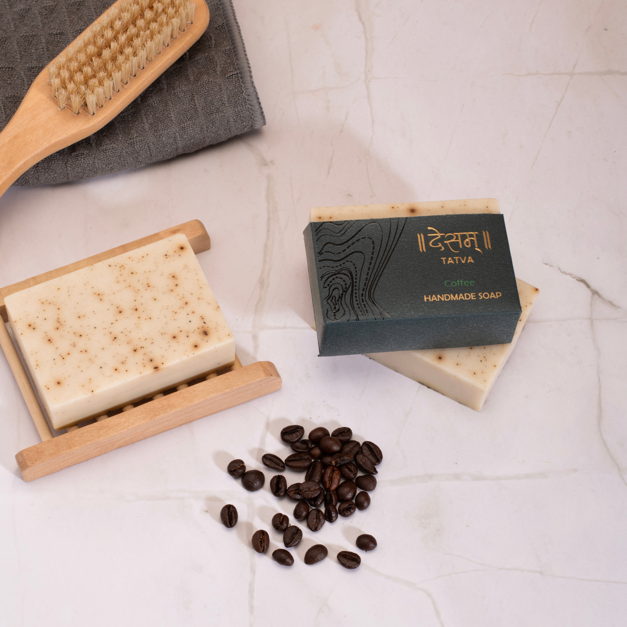 Desam Organics Coffee Scrub Organic Handmade Soap
