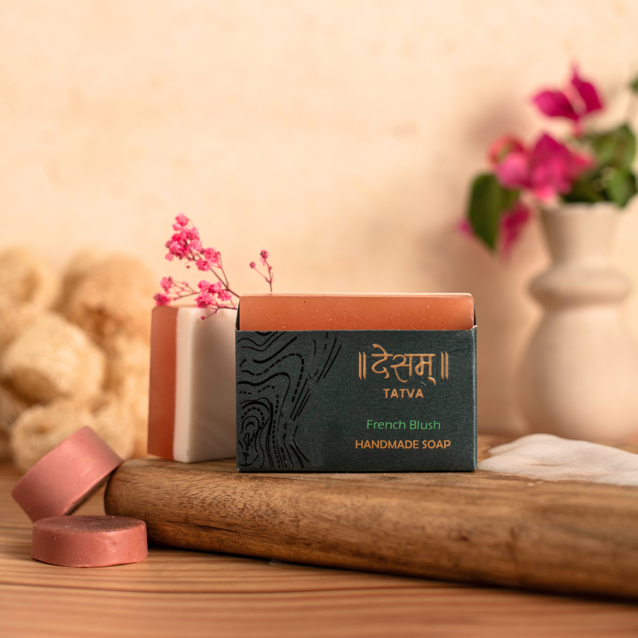 Desam Organics French Blush Natural Handmade Soap