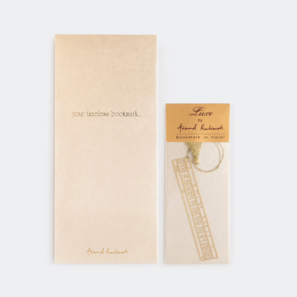 Brass Bookmark Ornament Ganesha Mantra_1 | Indian product Online Shopping Store