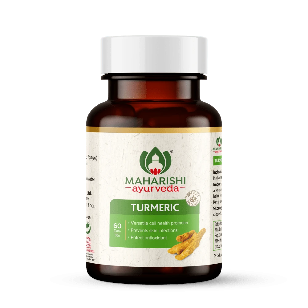 Maharishi Ayurveda Organic Turmeric Capsules Joint & Skin Health Support_1 | Indian product Online Shopping Store