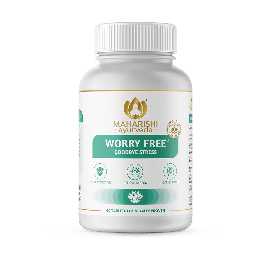 Maharishi Ayurveda Worry-Free Stress And Anxiety Management Solutions_1 | Indian product Online Shopping Store