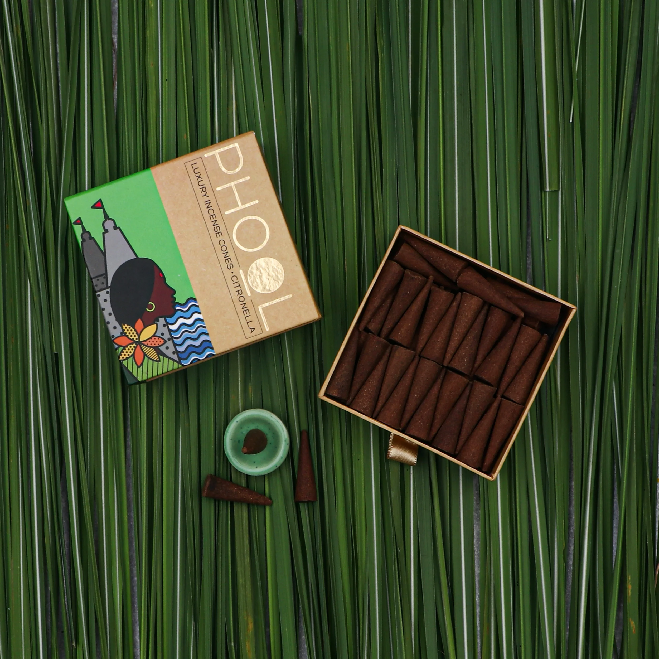 Phool Natural Incense Cones - Citronella_1 | Indian product Online Shopping Store