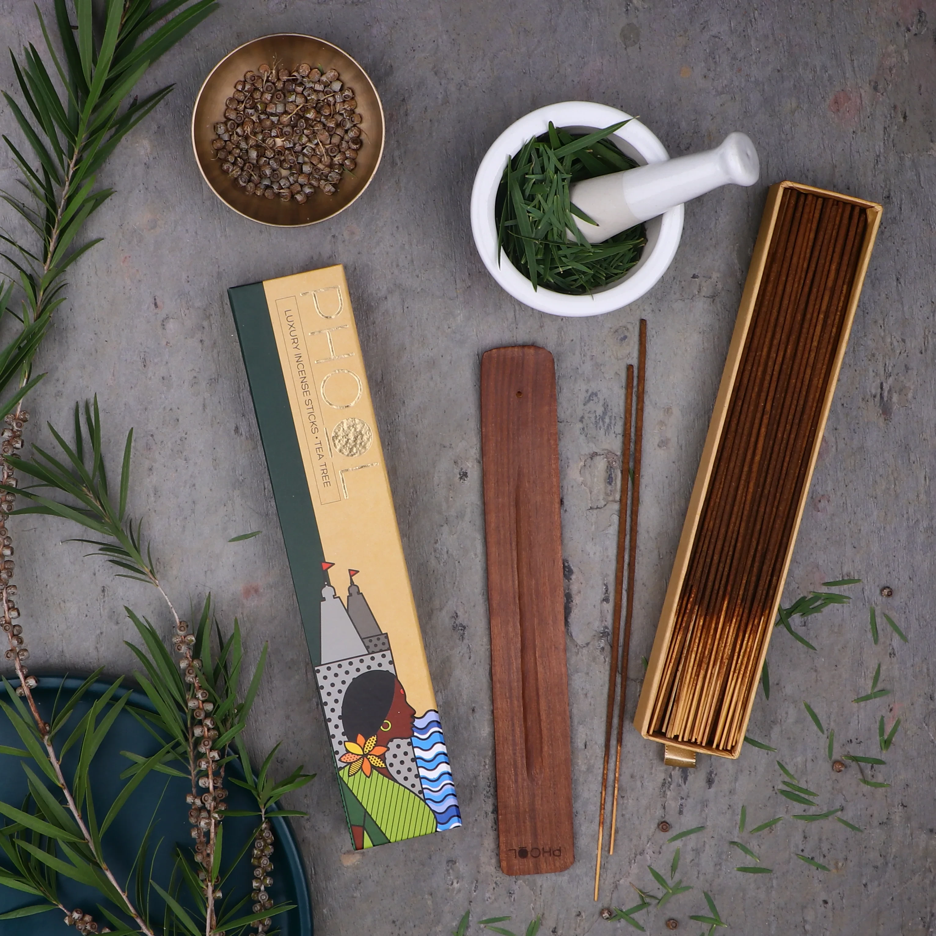 Phool Natural Incense Sticks - Tea Tree_1 | Indian product Online Shopping Store