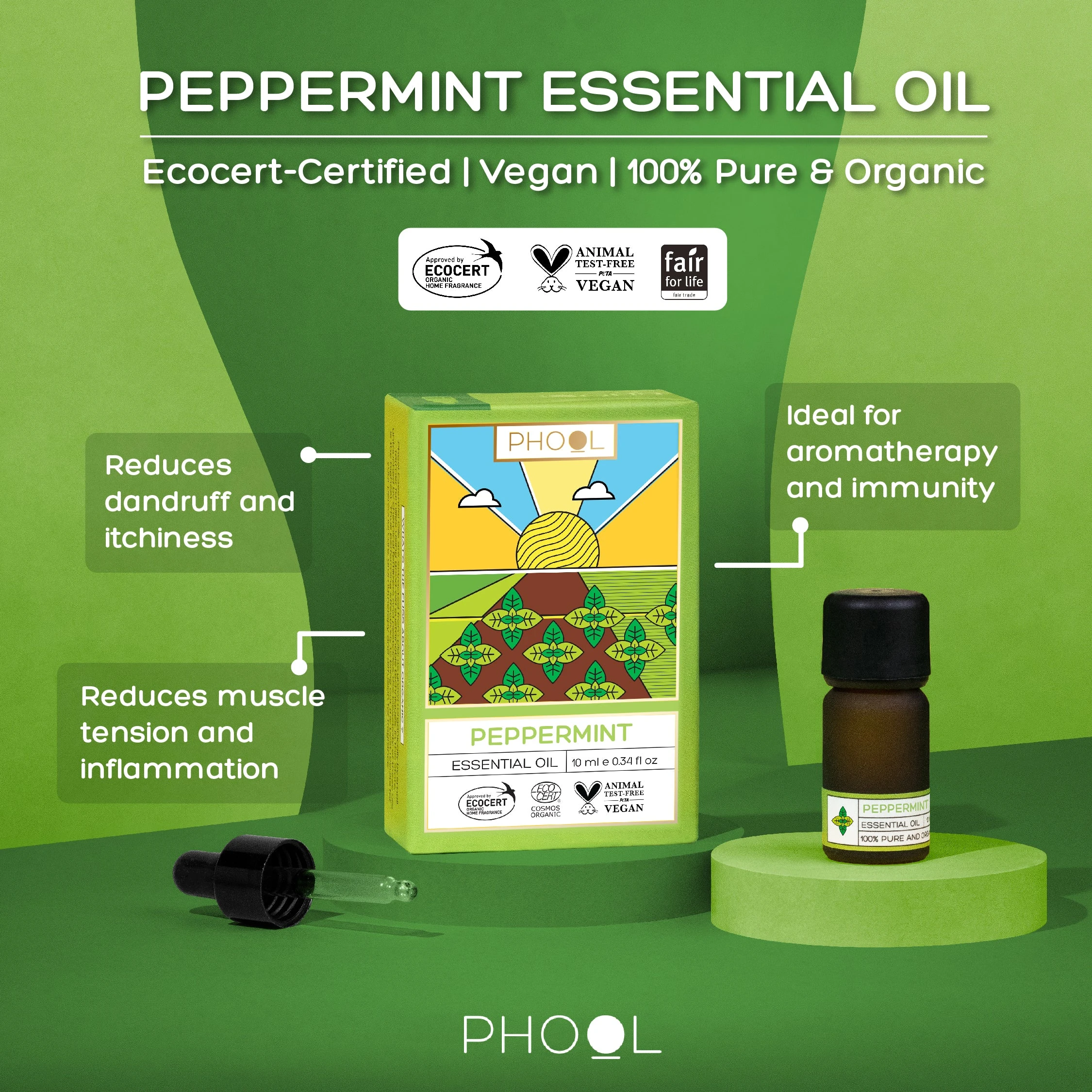 Phool Peppermint Essential Oil_1 | Indian product Online Shopping Store