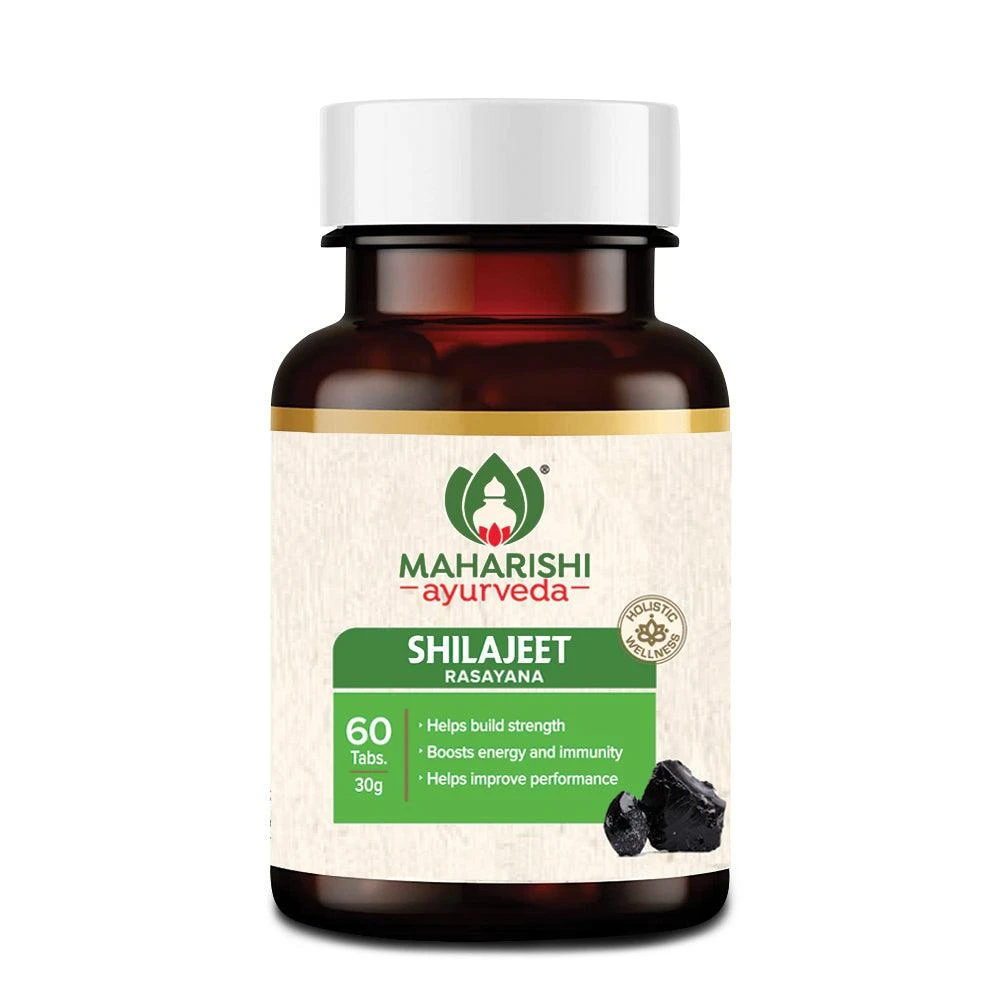 Maharishi Ayurveda Shilajit Tablets | Energy, Stamina & Immunity Support | Indian product Online Shopping Store