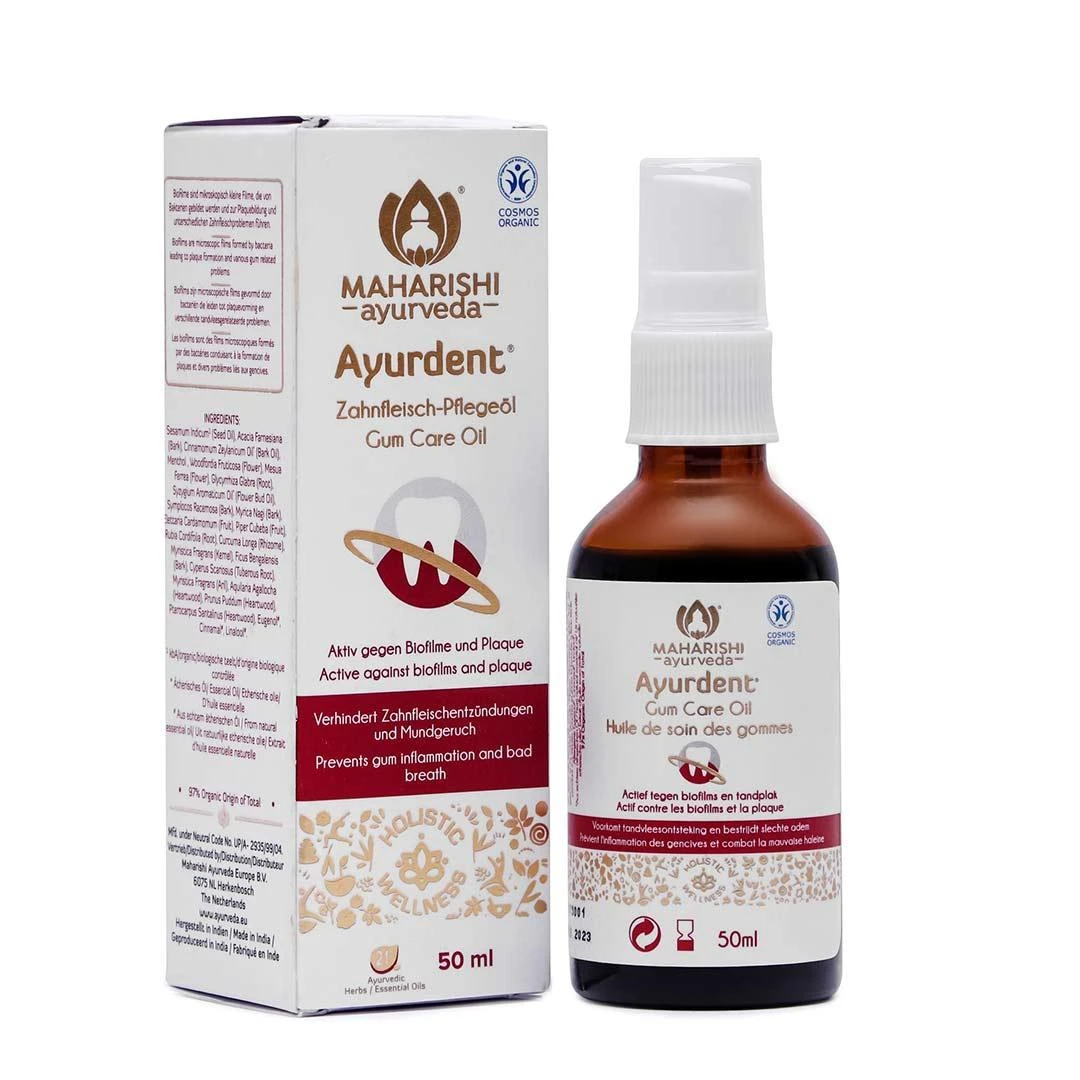 Maharishi Ayurveda Ayurdent Gum Care Oil | For Total Relief from Toothache & Bad Breath