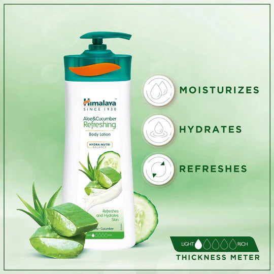 Himalaya Aloe & Cucumber Refreshing Body Lotion - Totally Indian