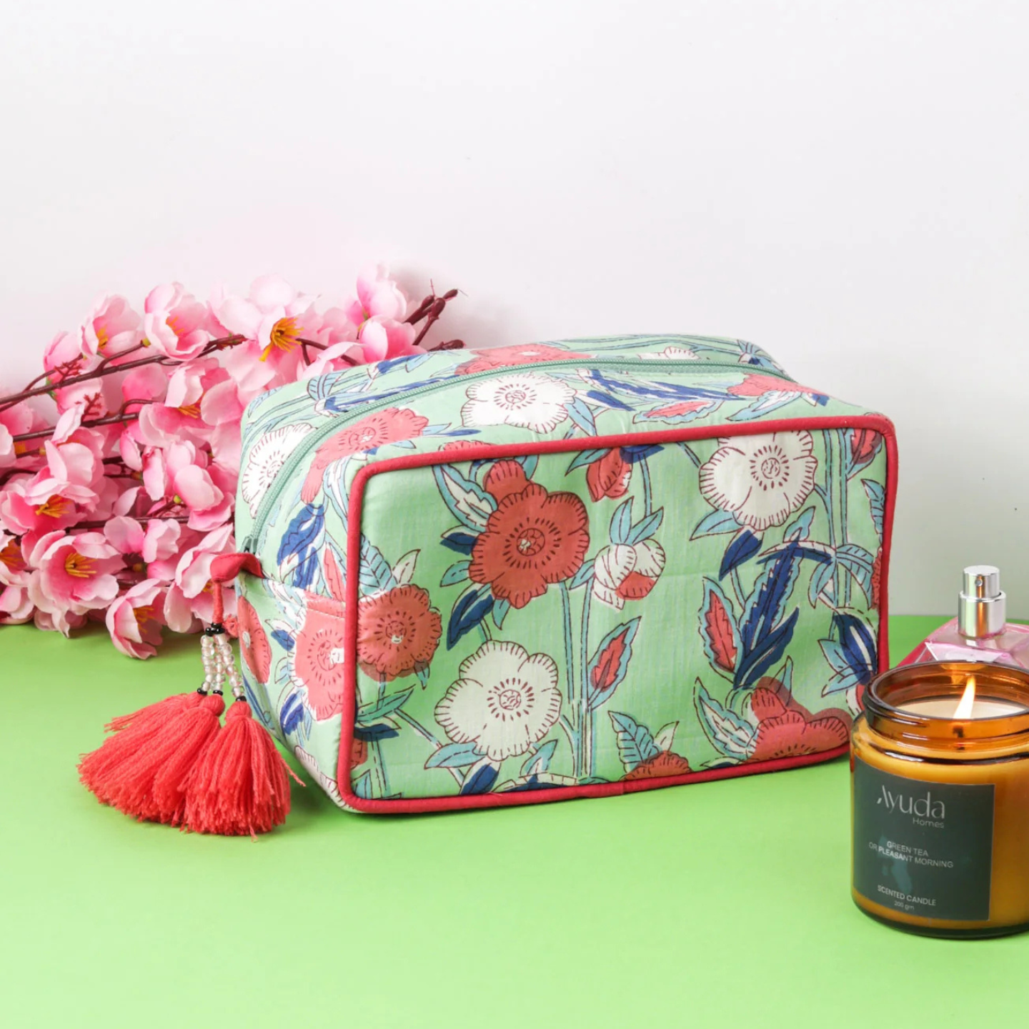 Ayuda Homes - Bageecha - Multi Utility Pouch - Totally Indian