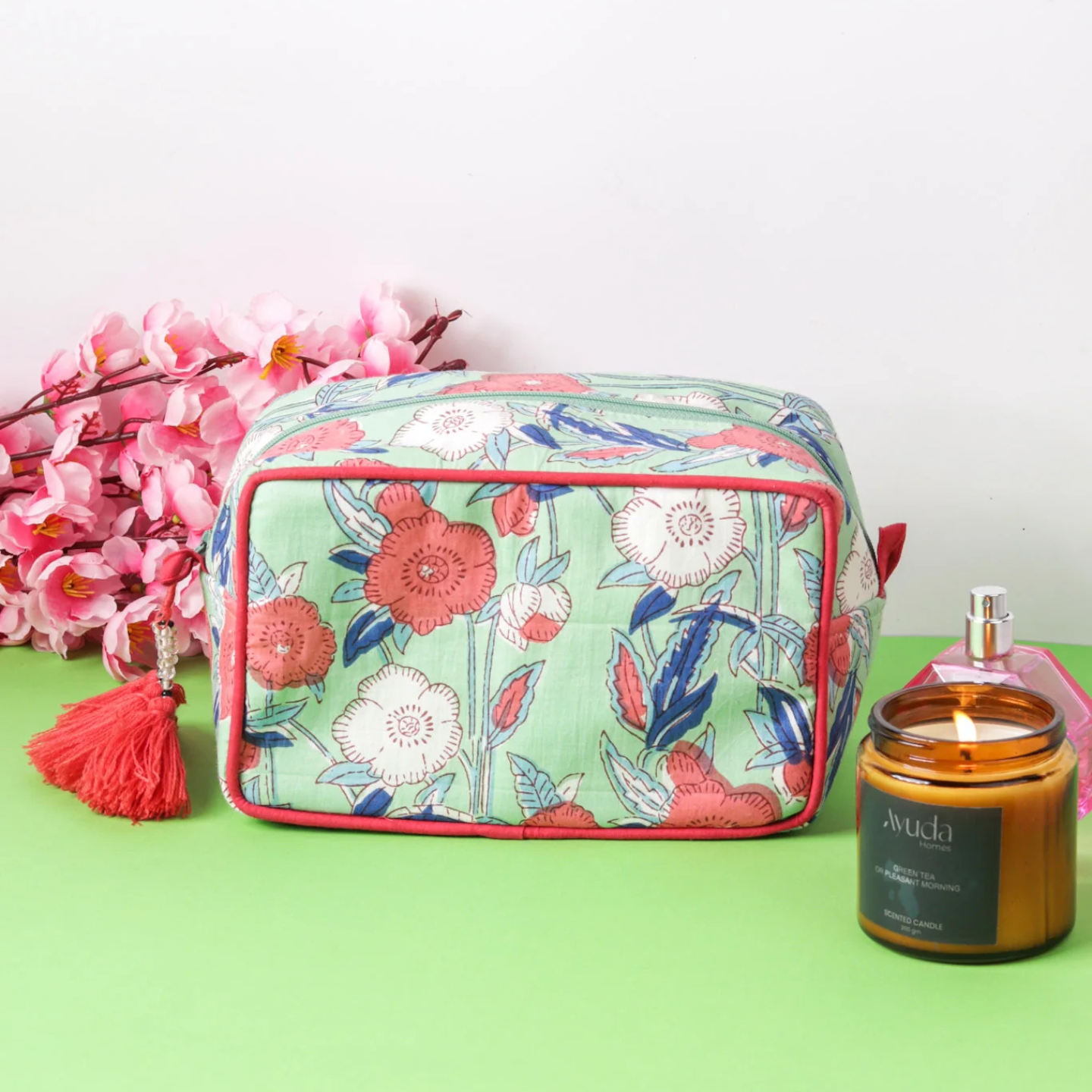 Ayuda Homes - Bageecha - Multi Utility Pouch - Totally Indian