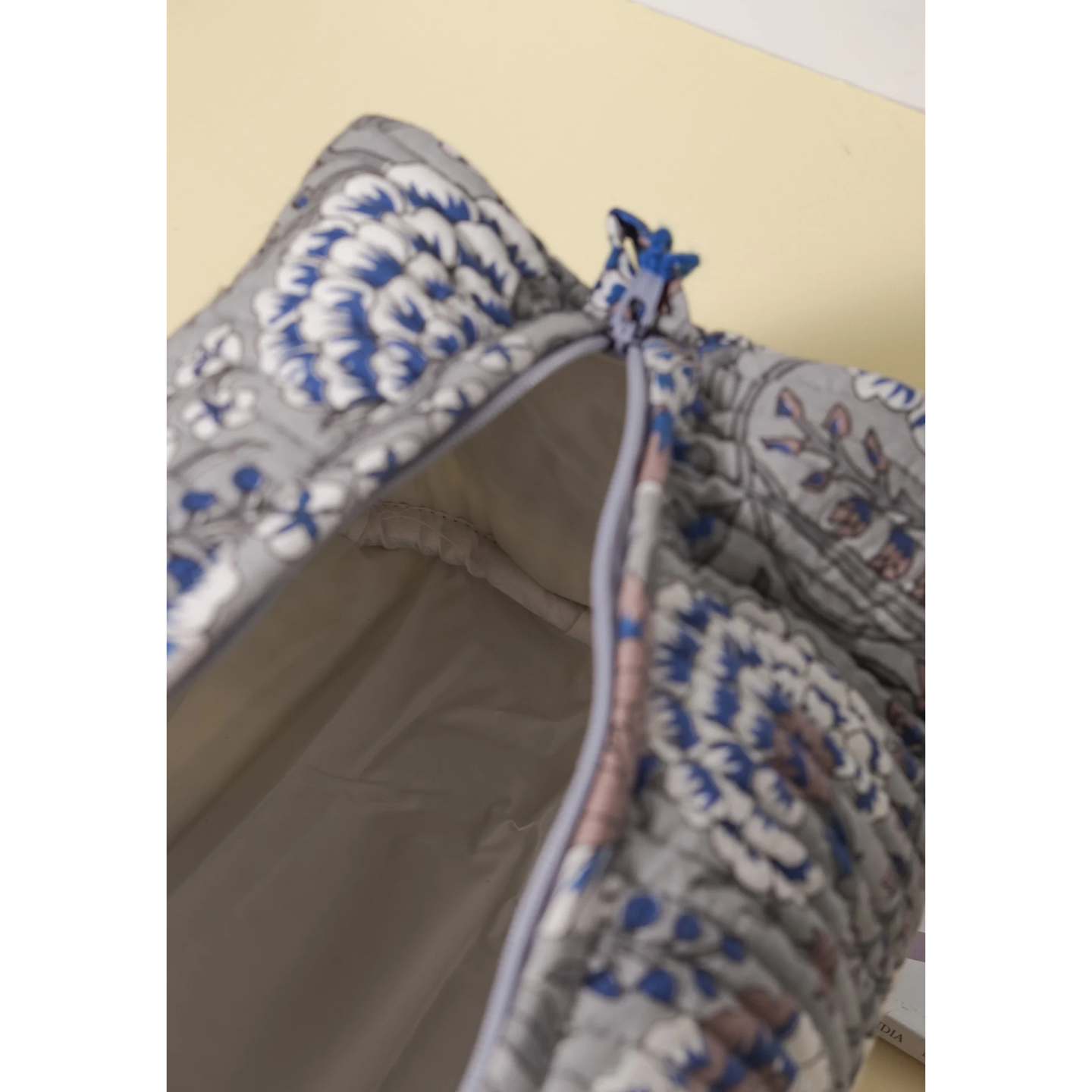 Ayuda Homes - Bloom Quilted Pouch - Totally Indian