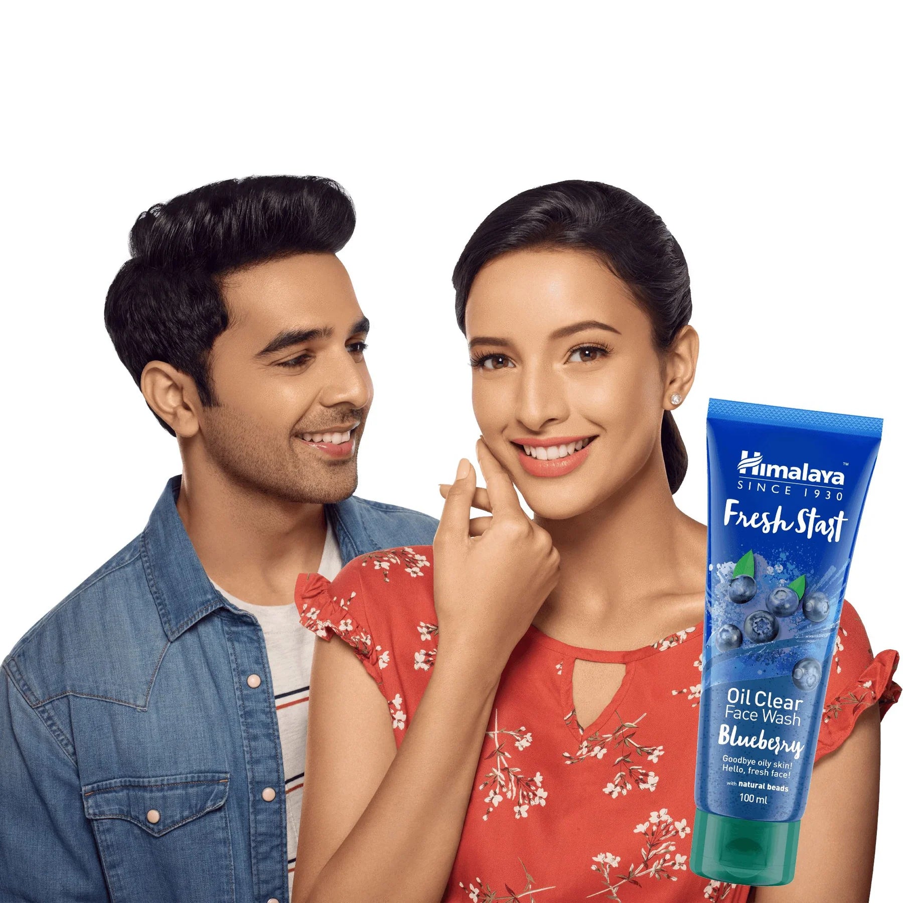 Himalaya Fresh Start Oil Clear Face Wash Blueberry - Totally Indian