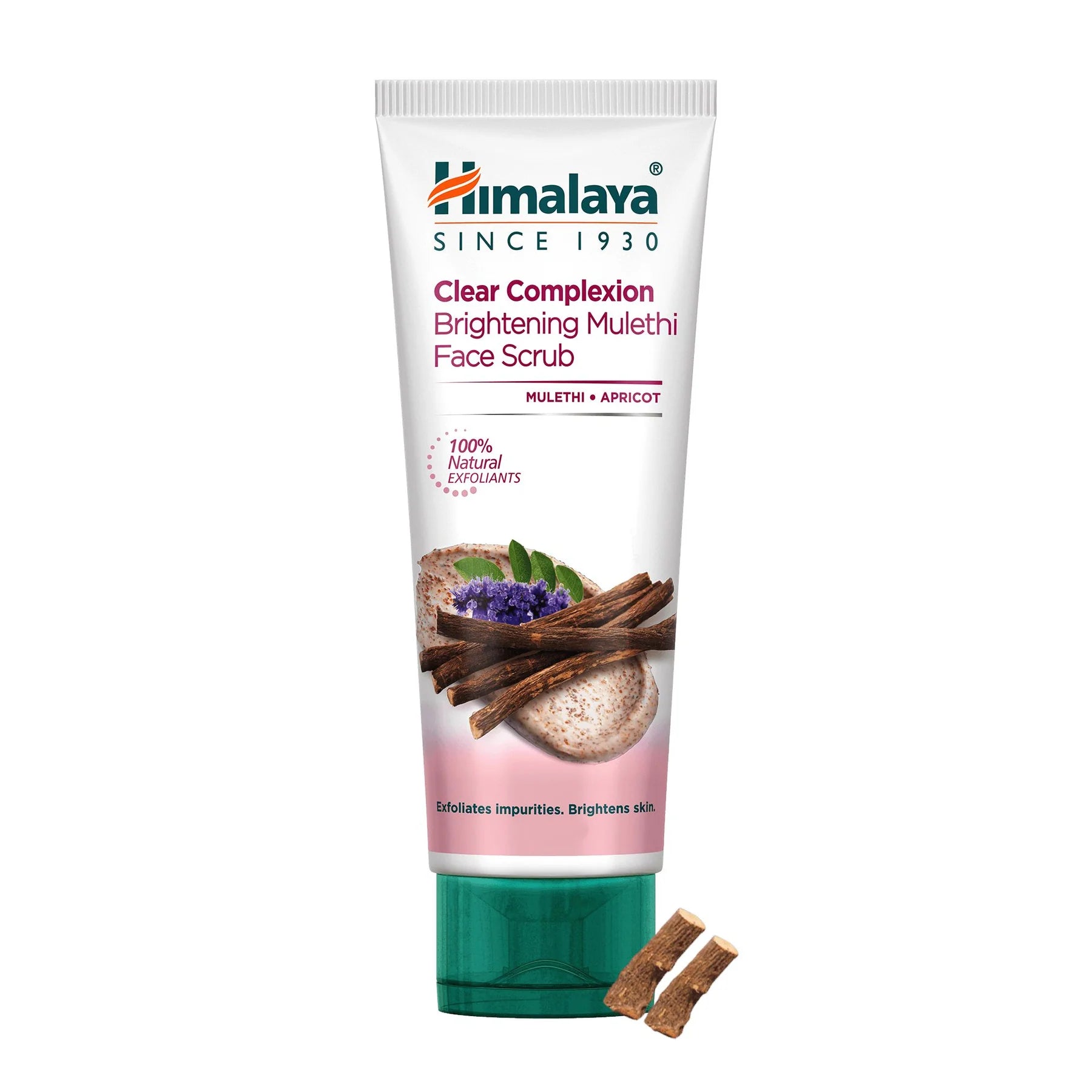 Himalaya Clear Complexion Brightening Mulethi Face Scrub - Totally Indian