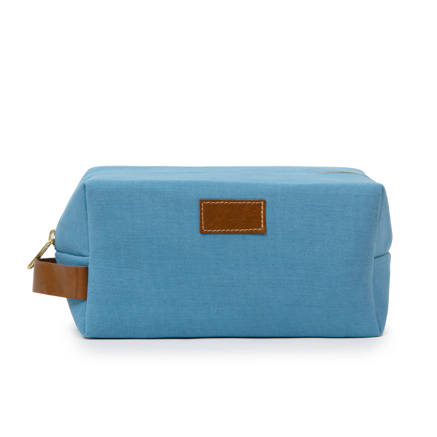 Ayuda Homes - Canvas Box Organizer Pouch - Blue - Totally Indian