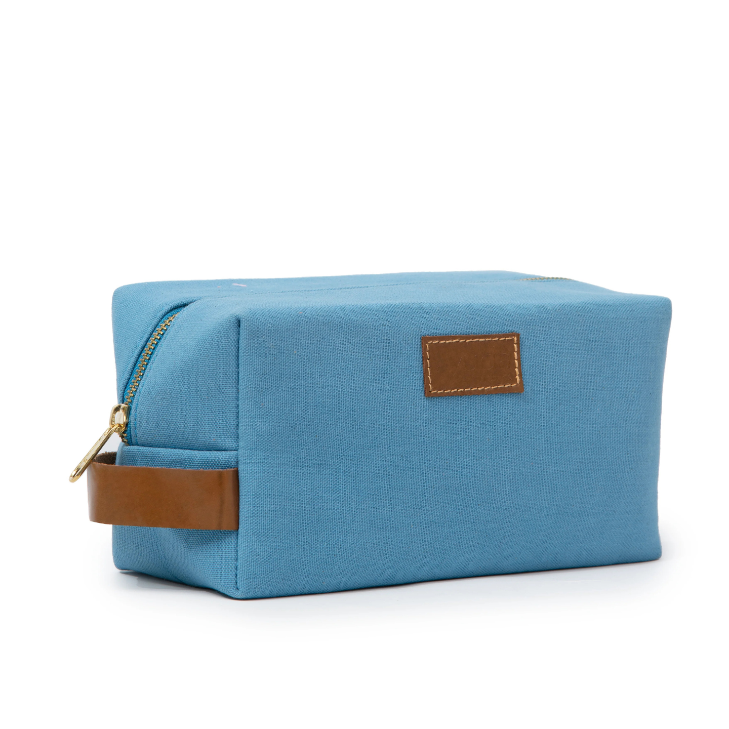 Ayuda Homes - Canvas Box Organizer Pouch - Blue - Totally Indian