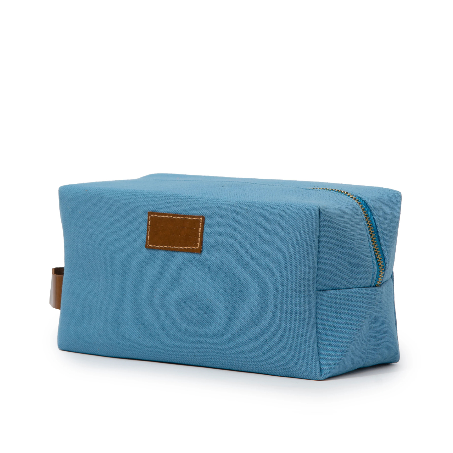 Ayuda Homes - Canvas Box Organizer Pouch - Blue - Totally Indian