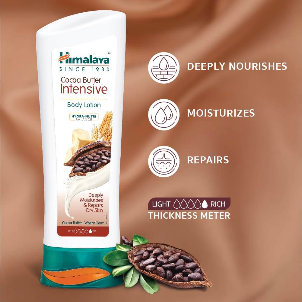 Himalaya Cocoa Butter Intensive Body Lotion - Totally Indian