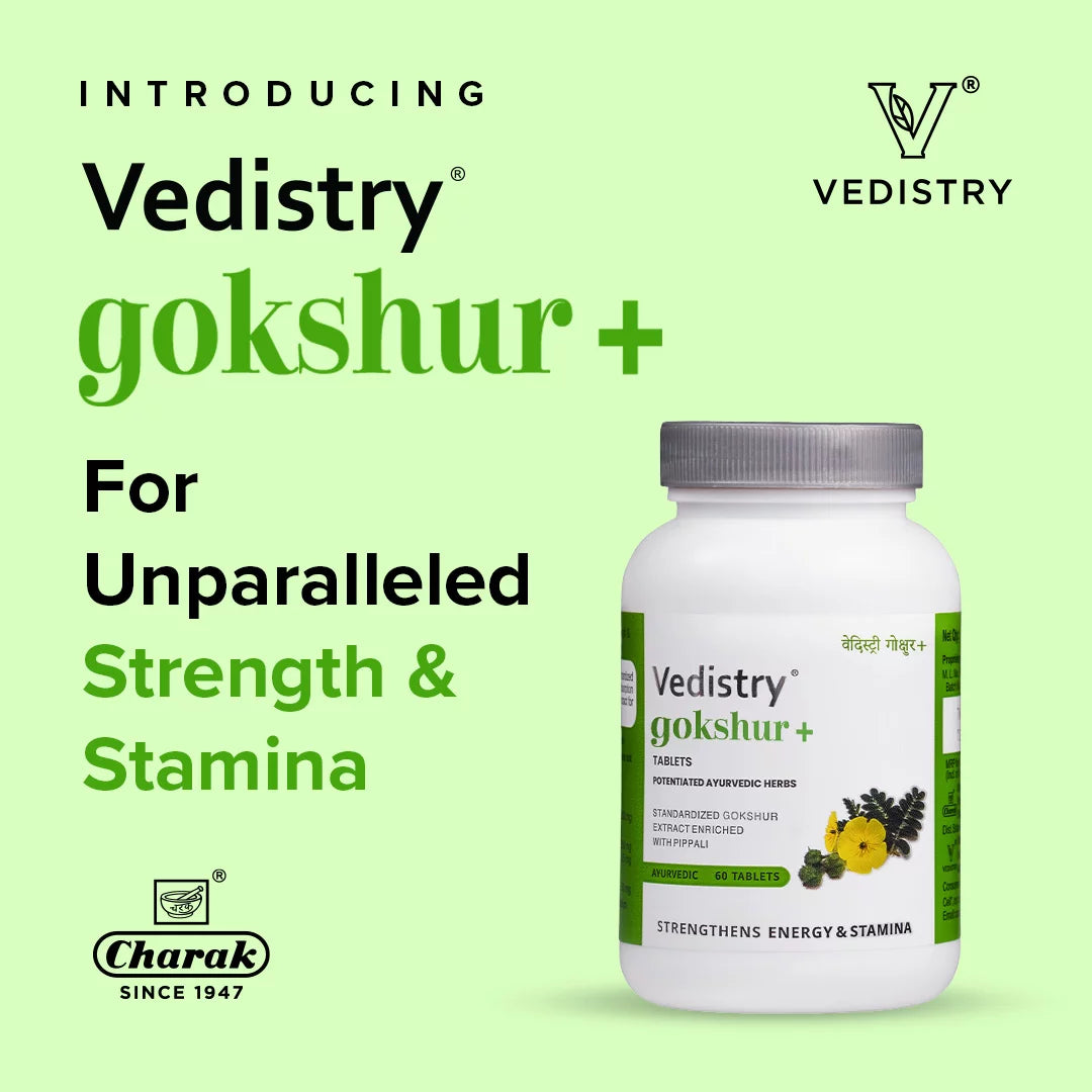 Vedistry Gokshur+ Tablets - Totally Indian