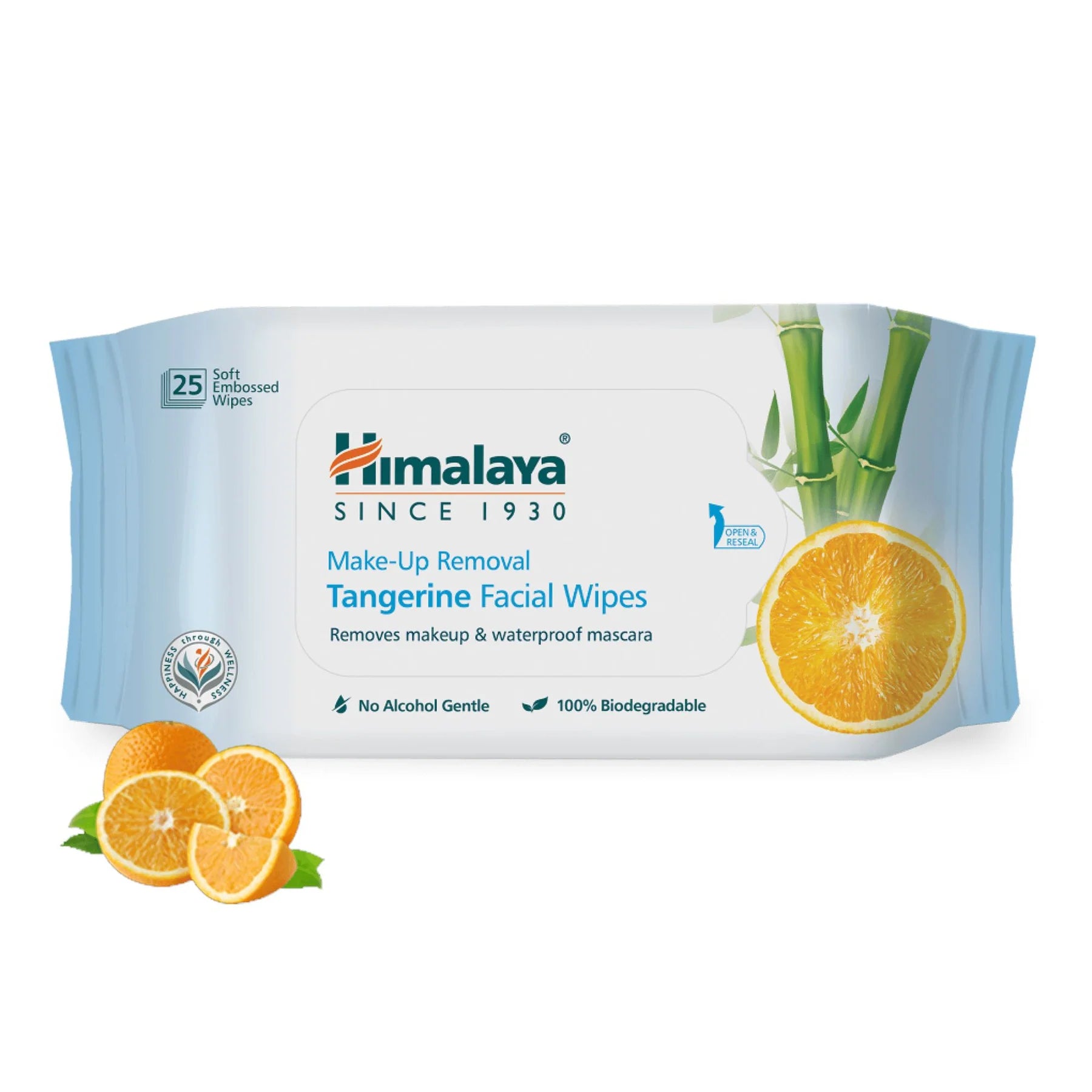 Himalaya Makeup Removal Tangerine Facial Wipes - Totally Indian