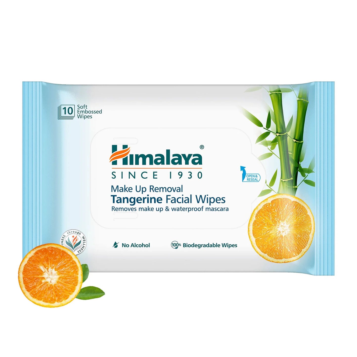 Himalaya Makeup Removal Tangerine Facial Wipes - Totally Indian