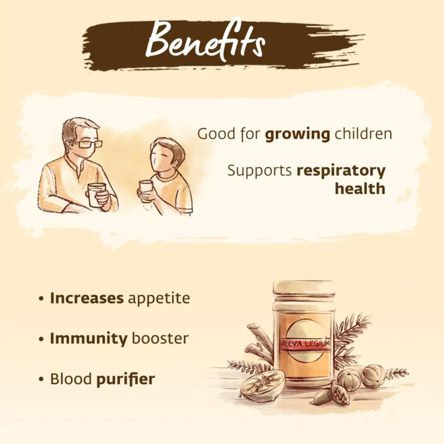 Isha Life Jeeva Legium Chyawanprash. Traditional Siddha recipe for immunity and overall health. For all age groups, including children - Totally Indian