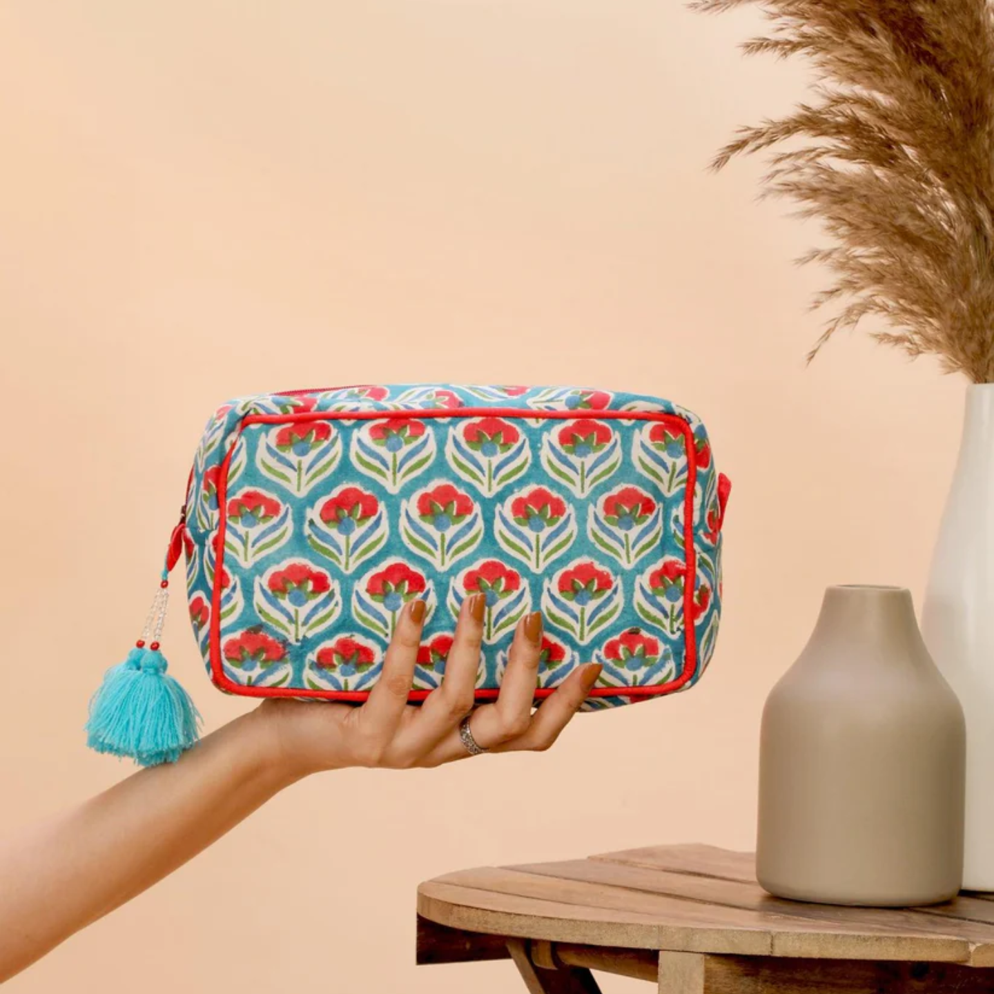 Ayuda Homes - Izhar - Multi Utility Pouch - Totally Indian