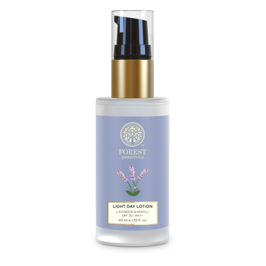 Forest Essentials Light Day Lotion Lavender & Neroli SPF 30 | PA ++ - Totally Indian