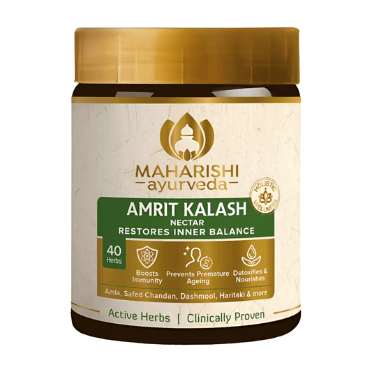 Maharishi Ayurveda Amrit Kalash World’s Only Super Rasayana | For Immunity & Daily Wellness| Delays Premature Ageing | Improves Heart Health | 40 Herbs - Totally Indian